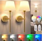 Draadloze LED Wandlamp – Oplaadbaar, Dimbaar en 10 Kleuren, Verzenden, Nieuw