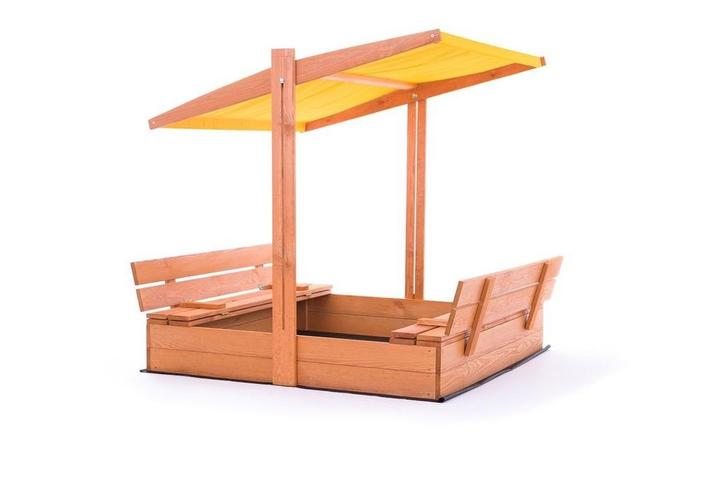 Houten Zandbak met Dak | Tweedekansje | Speelplezier, Kinderen en Baby's, Speelgoed | Poppen, Nieuw, Ophalen of Verzenden