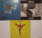 Nirvana - Bleach + In utero + Nevermind 3 LPs -, Nieuw in verpakking
