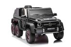 Mercedes-Benz G63 6x6 ///AMG, zwart ,G-wagon, 1 pers met RC, Ophalen of Verzenden, Nieuw