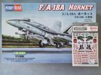 HobbyBoss 80320 F/A-18A Hornet 1:48 + after market decals, Hobby en Vrije tijd, Modelbouw | Vliegtuigen en Helikopters, Nieuw