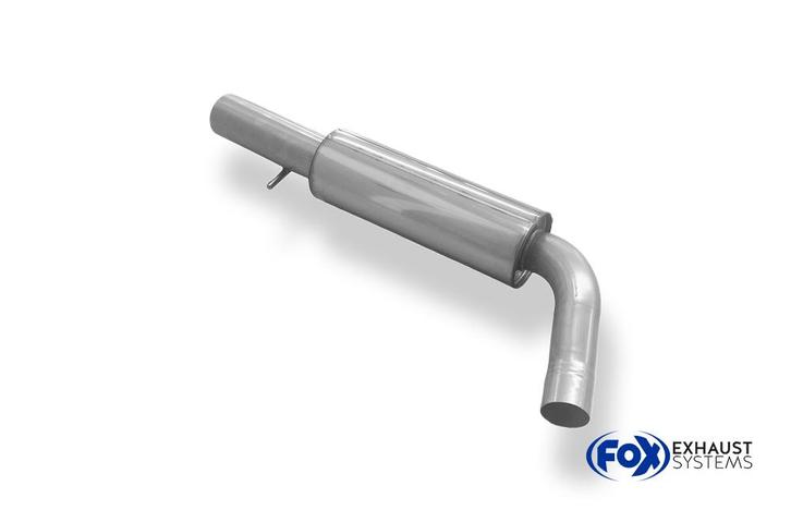 FOX VW Golf IV Jubi bumper voordemper Ø63,5mm passend voor V, Auto-onderdelen, Uitlaatsystemen, Nieuw, Verzenden