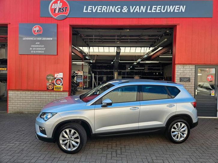 Zakelijke Lease |  SEAT Ateca 1.5 TSI Style Automaat Navigat, Auto's, Seat, Onderhoudsboekje, Lease, Grijs, Automaat, SUV of Terreinwagen