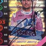 Handtekening Sergio Perez – Topps F1 Turbo Attax Superstars, Verzenden, Nieuw, Foto of Kaart, Gesigneerd