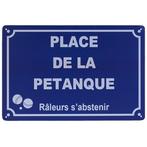Metalen plaatje - Place de la Petanque NIEUW, Ophalen of Verzenden, Nieuw