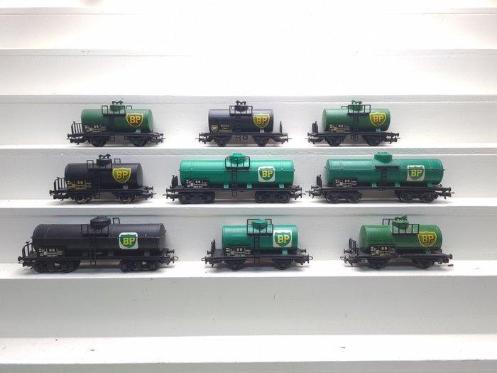 Kleinbahn H0 - 313/355 - Modeltrein goederenwagon (9) - 9x, Hobby en Vrije tijd, Modeltreinen | H0