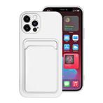iPhone XS Kaarthouder Hoesje - Wallet Card Slot Cover Wit, Verzenden, Nieuw