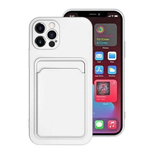 iPhone XS Kaarthouder Hoesje - Wallet Card Slot Cover Wit, Telecommunicatie, Mobiele telefoons | Hoesjes en Frontjes | Apple iPhone