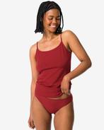 HEMA Damesslip naadloos micro donkerrood, Kleding | Dames, Ondergoed en Lingerie, Verzenden