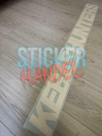Raamband / Zonneband Sticker KEBABHUNTERS beschikbaar voor biedingen