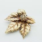 Zonder minimumprijs - Broche Zilver, Verguld - Flora Danica