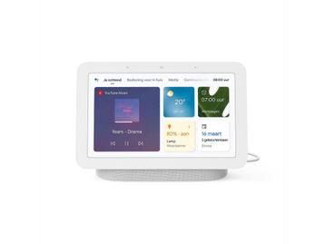 Google Nest Hub (2e generatie) - Chalk - Retourdeal
