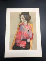 Egon Schiele (1890-1918), after - Die Träumende (1911), Antiek en Kunst