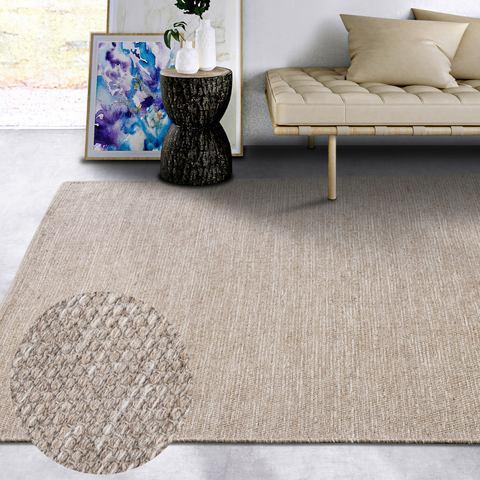 ELLE DECORATION Wollen kleed Pradesh Handgeweven, wol,, Huis en Inrichting, Stoffering | Tapijten en Kleden, Nieuw, Verzenden