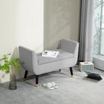 TRUUSK Luxe Gestoffeerde Zitbank - Met Opbergruimte en Armle, Verzenden, Nieuw