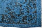 Vintage Geometrisch Blauw Tapijt - Vloerkleed - 270 cm - 163, Nieuw