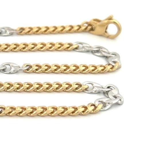 Vieri - Halsketting - Full Link Chain - 24.3 g - 18 karaat, Sieraden, Tassen en Uiterlijk, Kettingen