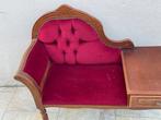 Fauteuil - Hout, Metaal, Textiel - Telefoonsecretaresse