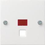 Gira Centraalplaat & controlevenster trekschakelaar 063803, Doe-het-zelf en Verbouw, Elektra en Kabels, Nieuw, Stopcontact