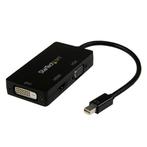 StarTech 3-in-1 Mini DisplayPort naar VGA, DVI- of Nieuw, Ophalen of Verzenden, Refurbished, StarTech