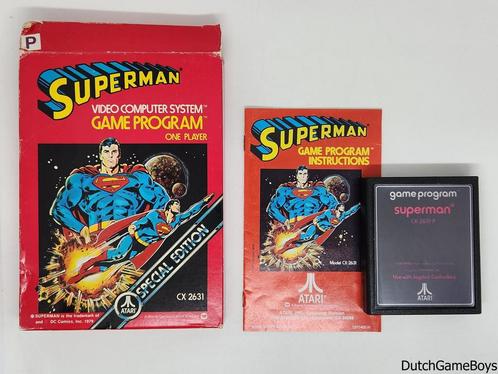 Atari 2600 - Game Program - Superman Special Edition, Spelcomputers en Games, Games | Atari, Gebruikt, Verzenden