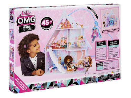 L.O.L. Surprise! Winter Cottage poppenhuis, Huis en Inrichting, Woonaccessoires | Overige, Zo goed als nieuw, Verzenden