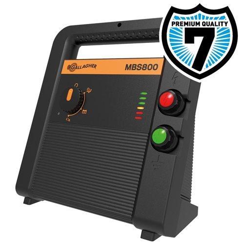 Gallagher accu apparaat MBS800 multi power - 4,9 Joule, Tuin en Terras, Gaas en Draad, Ophalen of Verzenden