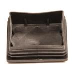 Topgear Vierkante insteekdop - 80x80 mm - Zwart - PE mate..., Ophalen of Verzenden, Nieuw