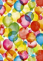 Inpakpapier Ballon: Cadeaupapier Watercolour Balloons, Ophalen of Verzenden, Nieuw, Overige typen