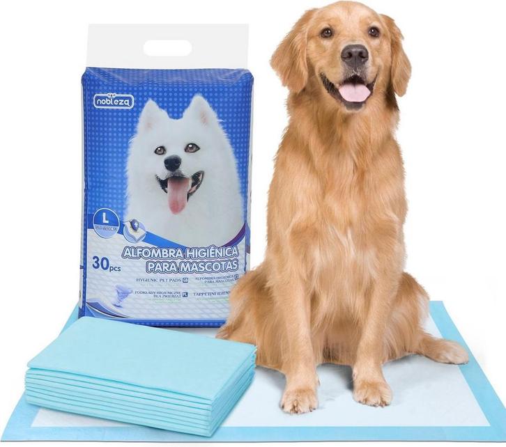 Puppy Training Pads - 60x90cm - 30 stuks - Nobleza, Dieren en Toebehoren, Honden-accessoires, Zo goed als nieuw, Verzenden