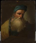 Hollandse School (XVII-XVIII) - Portret van een oude man met