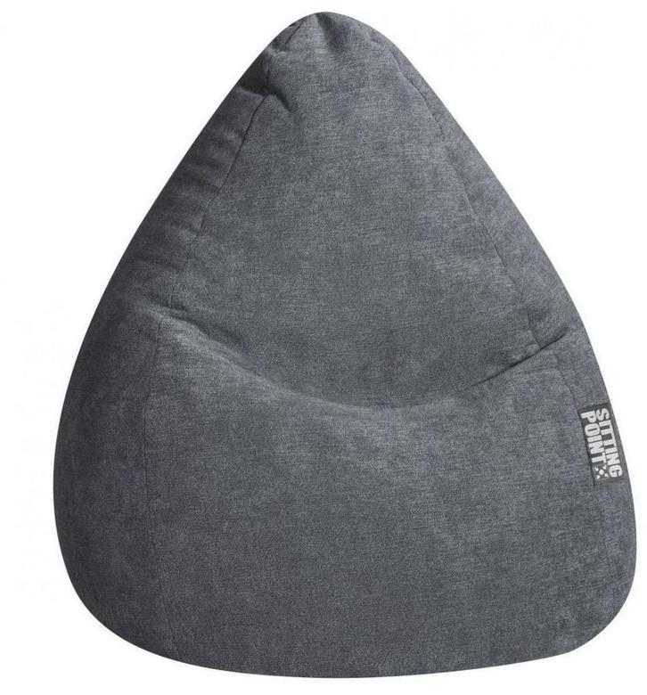 Zitzak BeanBag Alfa XXL - Grijs, Huis en Inrichting, Zitzakken, Verzenden