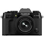 Fujifilm X-T50 Zwart + XC 15-45mm, Ophalen of Verzenden, Nieuw