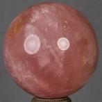 Rozekwarts Fijn gepolijste kwaliteit rozenkwarts bol -