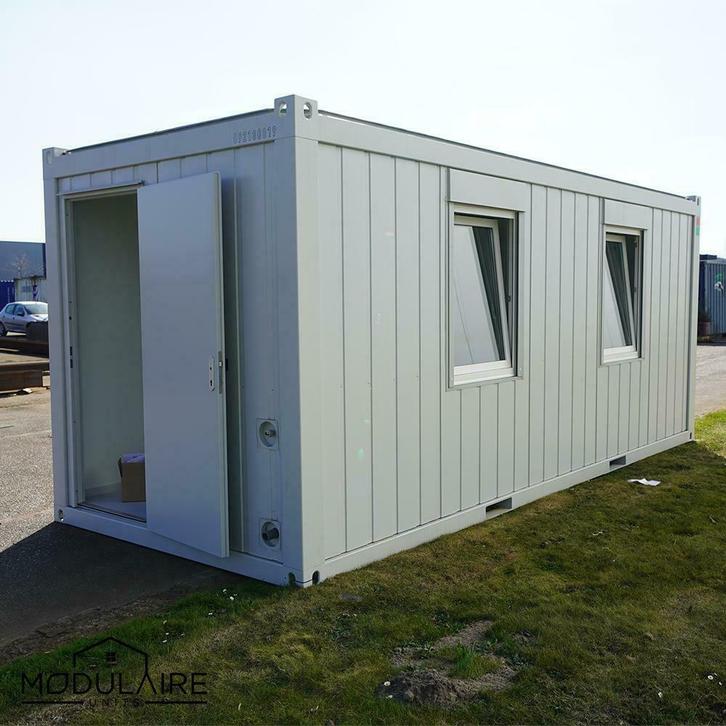 Schaftkeet te koop! Oude prijs &amp; met keuken! 2 kleuren! Bel!, Doe-het-zelf en Verbouw, Bouwketen en Schaftketen, Nieuw