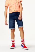 HEMA Kindershort jogdenim donkerblauw, Verzenden, Nieuw