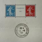 Frankrijk - Bloc Y&T 2 Exposition de Strasbourg 1927 in, Postzegels en Munten, Gestempeld