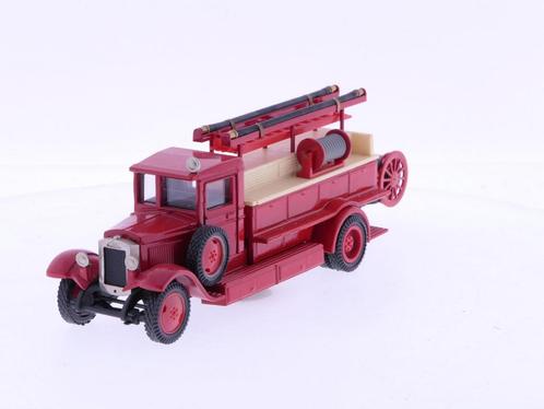 Schaal 1:43 OMO 4223812 JHC Rode brandweer wagen Nr.3 193..., Hobby en Vrije tijd, Modelbouw | Auto's en Voertuigen, Gebruikt