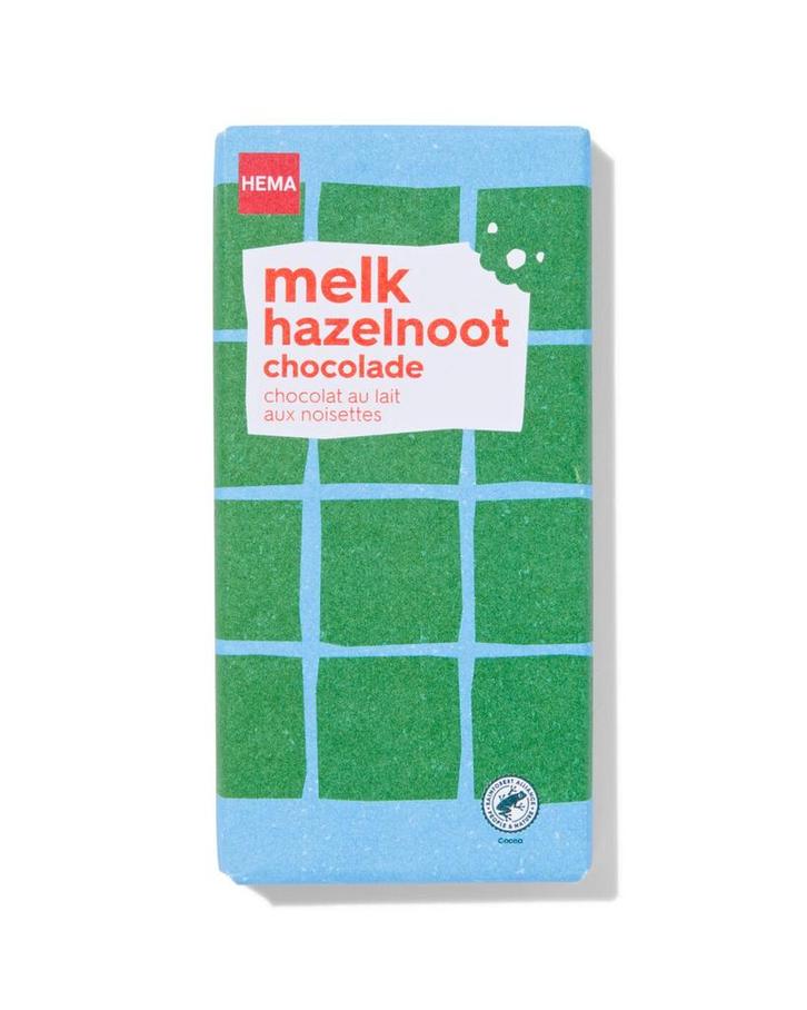 HEMA Chocoladereep melk hazelnoot 180gram, Diversen, Sinterklaas, Nieuw, Verzenden