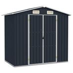 vidaXL Tuinschuur 205x129x183 cm gegalvaniseerd staal, Tuin en Terras, Verzenden, Nieuw