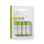 AA batterij - Nedis - 4 stuks (Alkaline, 1.5 V), Verzenden, Nieuw