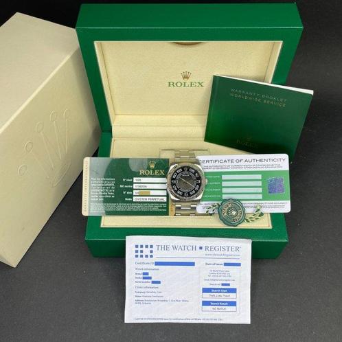 Rolex - Oyster Perpetual - 116034 - Unisex - 2009, Sieraden, Tassen en Uiterlijk, Horloges | Heren
