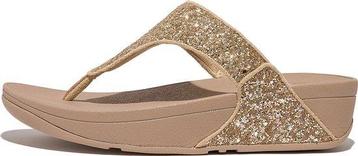 FitFlop - Maat 39 Lulu Glitter Toe-Thongs PU Glitter beschikbaar voor biedingen