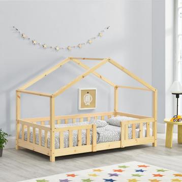 Kinderbed Treviolo met uitvalbeveiliging 70x140 cm hout beschikbaar voor biedingen