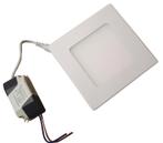 LED downlight vierkant | 120 x 120mm | 6 Watt koelwit | 4000, Verzenden, Nieuw