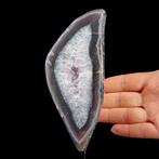 Natuurlijke geode plak met amethistkristallen – gemonteerd