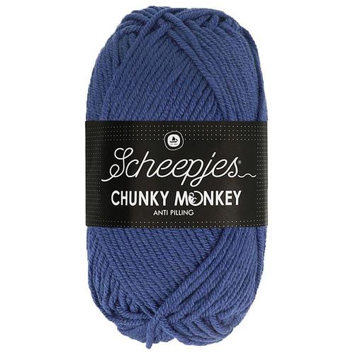 Scheepjes Chunky Monkey - 1825 midnight - Acryl Garen, Hobby en Vrije tijd, Breien en Haken, Ophalen of Verzenden