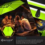 KESSER® Zweefparasol - LED Solar - 350cm x 350cm - Tuinparas, Verzenden, Nieuw