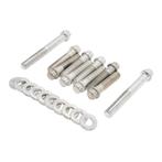 EDL-8536 Plated Intake Bolt Kit, Ford FE Engine, For Edelbr