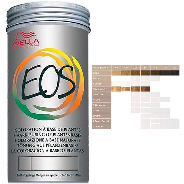 Wella  EOS  V Golden Curry  120 gr, Sieraden, Tassen en Uiterlijk, Uiterlijk | Haarverzorging, Nieuw, Verzenden